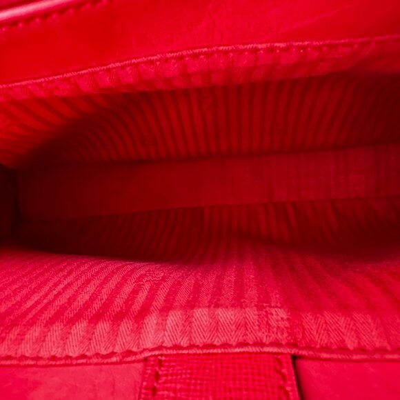 Fendi Red Petit 2Jours Leather Satchel - Picture 10 of 16